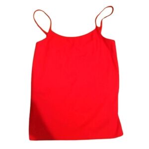 Wet Seal Red Fitted Sleeveless Camisole